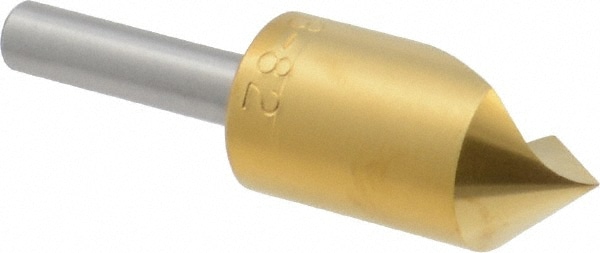 M.A. Ford. 61T062502 5/8" Head Diam, 1/4" Shank Diam, 1 Flute 82° High Speed Steel Countersink Image