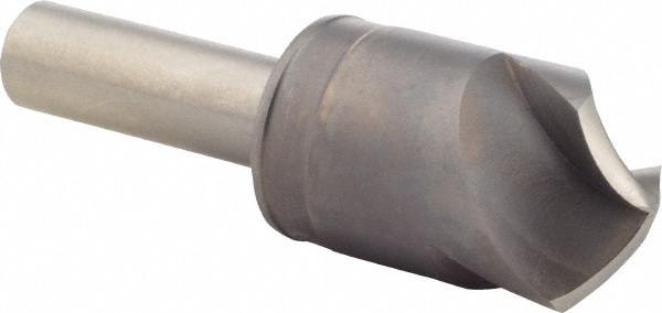 M.A. Ford. 92100006 1" Head Diam, 1/2" Shank Diam, 3 Flute 120° High Speed Steel Countersink Image