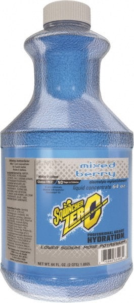 Activity Drink: 64 oz, Bottle, Mixed Berry, Liquid Concentrate, Yields 5 gal