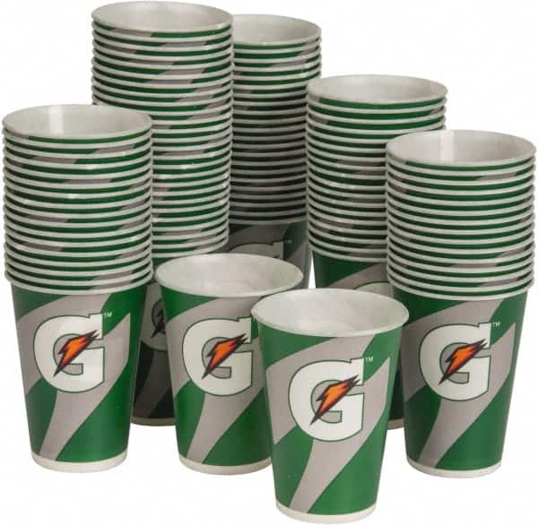 Gatorade 50384SM Pack of (2000) 7 Ounce Flat Bottom Drinking Cups 