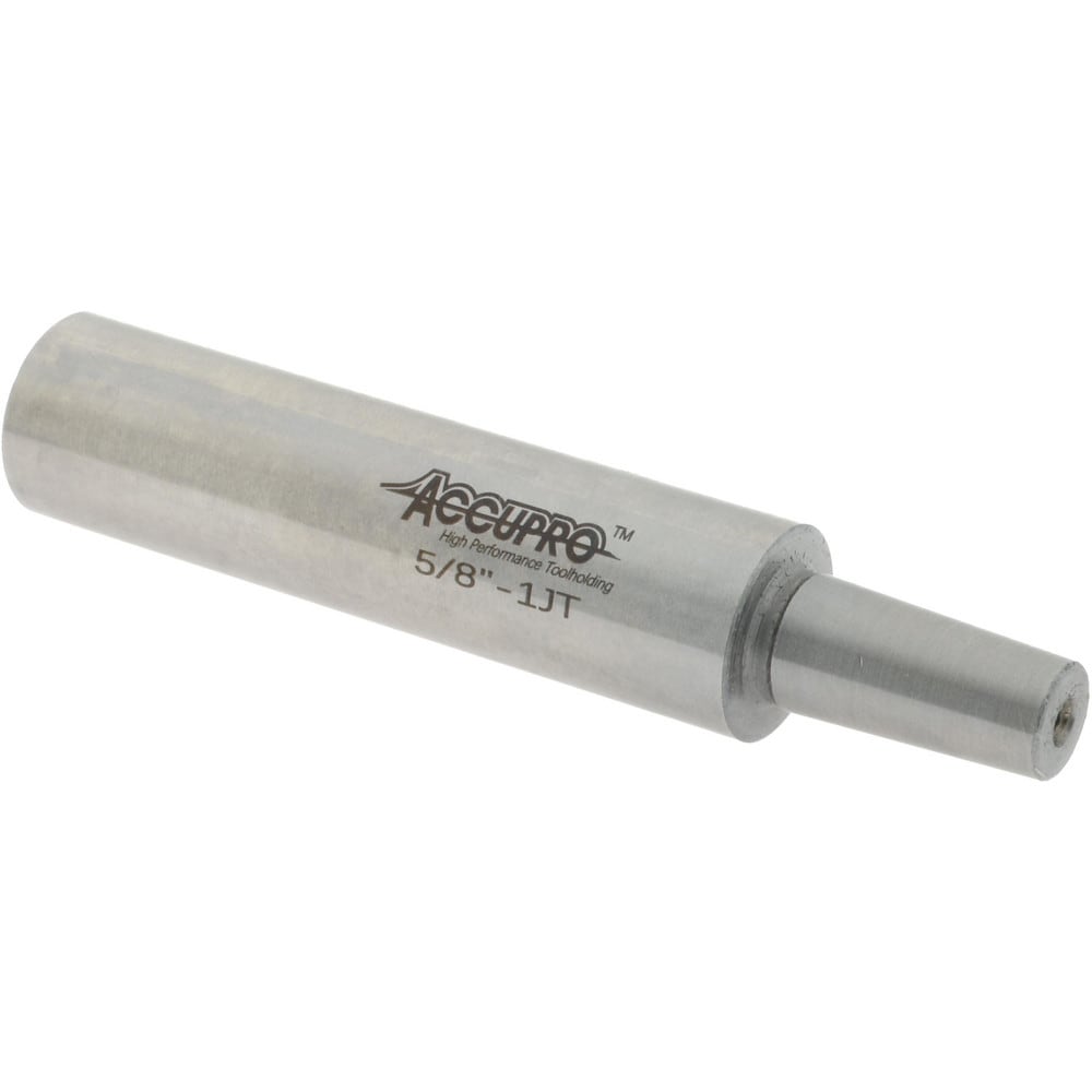 Taper Drill Chuck Arbor: JT1 Mount Taper, 5/8" Shank Dia