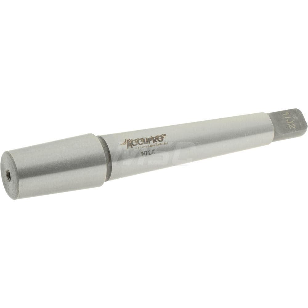 Taper Drill Chuck Arbor: JT2 Mount Taper, 1MT Shank Taper