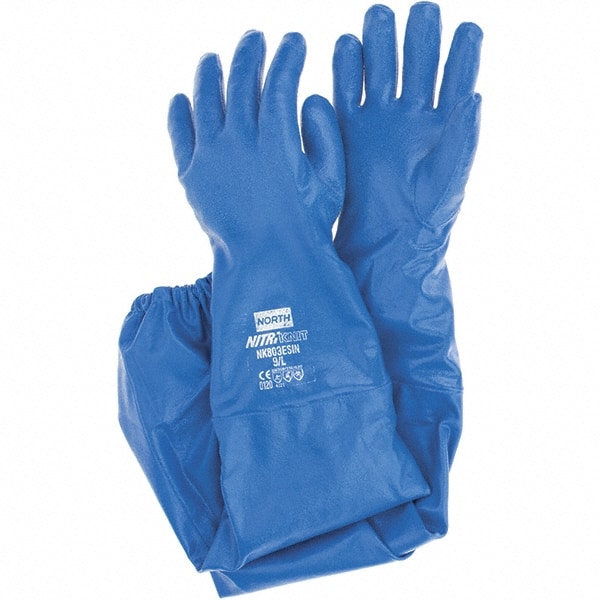 26" Long, Nitrile Chemical Resistant Gloves