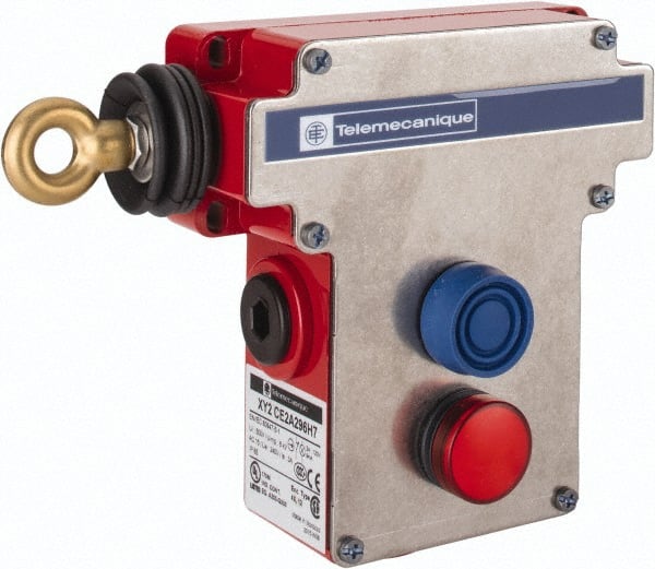Telemecanique Sensors XY2CE2A296H7 10 Amp, 2NO/2NC Configuration, Rope Operated Limit Switch 