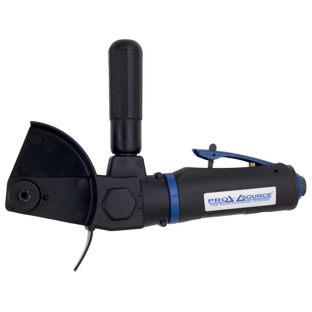 Air Angle Grinder: 4" Wheel Dia, 3,500 RPM