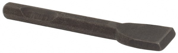 Hammer & Chipper Replacement Chisel: Flat, 1.496" OAL, 1/8" Shank Dia