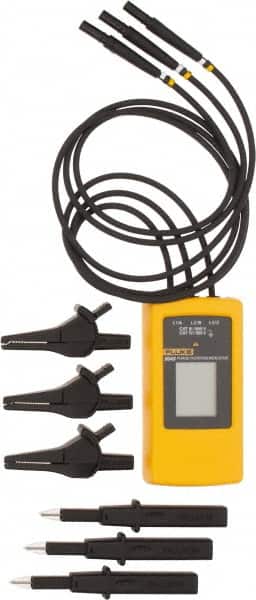 3 Phase, 40 to 700 VAC, 15 to 400 Hz, 32 to 104°F, LCD Display Phase Rotation Tester