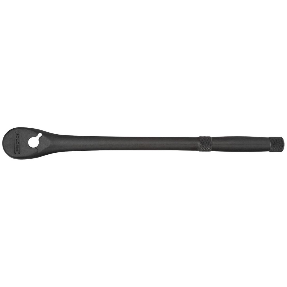 Standard Ratchet: 1/2" Drive, Pear Head - 15" OAL, 45 Gear Teeth