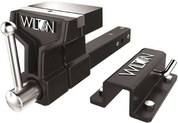 Wilton 10010 6" Jaw Width x 5-3/4" Jaw Opening, 5" Throat Depth, Bench & Pipe Combination Vise 