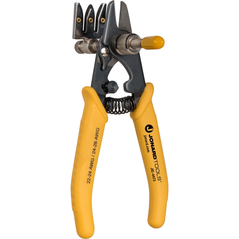 Wire Stripper: 24 AWG to 22 AWG Max Capacity