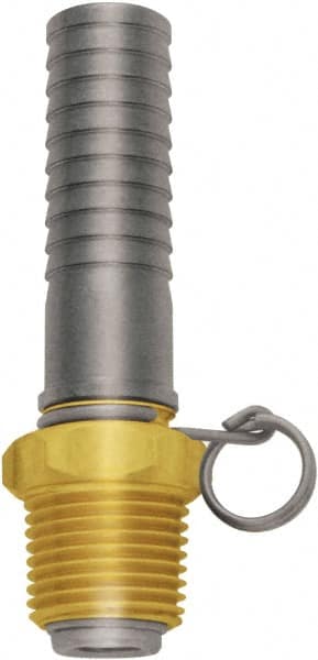 Sani-Lav N20 Barbed Hose Fitting: 3/4" x 3/4" ID Hose, Male Connector 