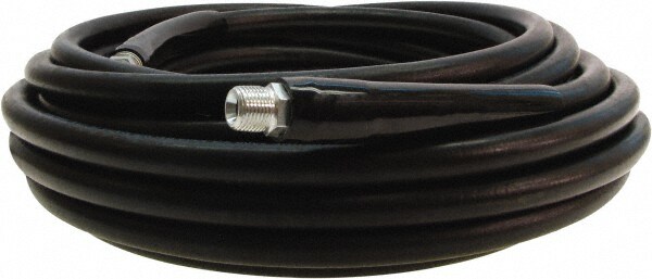 75' Long, 3/8 Male Rigid x Male Swivel, -20 to 250°F, Nitrile High Temp & High Pressure Hose