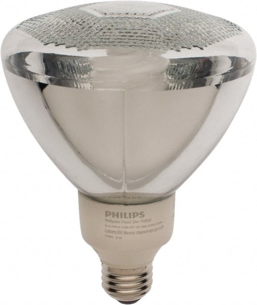 afgunst Onbeleefd Verdraaiing Philips - Fluorescent Flood & Spot Lamp: 20 Watts, PAR38, Medium Screw Base  - 92451210 - MSC Industrial Supply