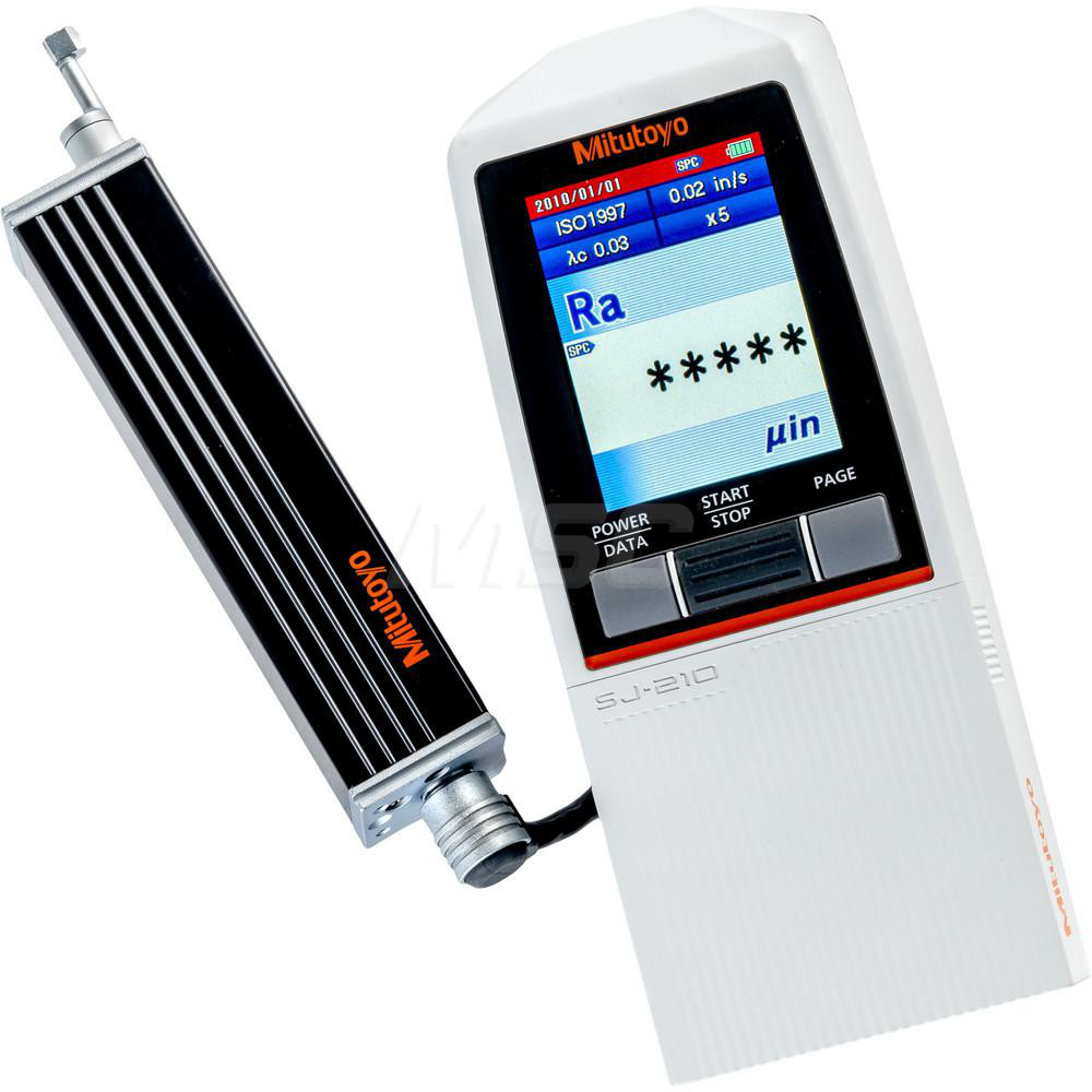 Mitutoyo Surface Roughness Gage Multiple Roughness Parameters, 80µin