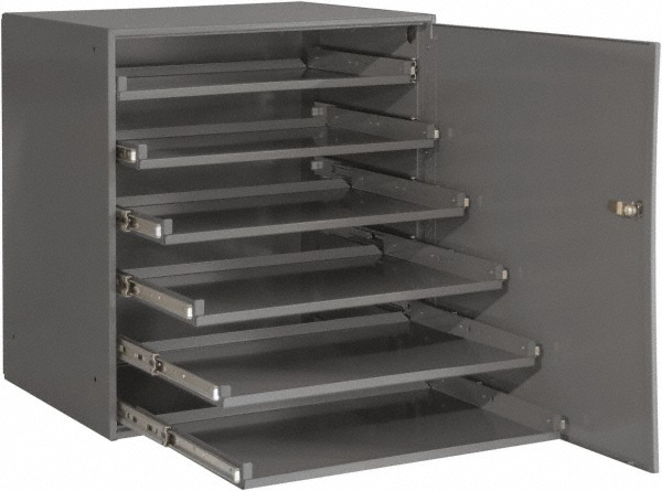 Durham 6 Drawer Small Parts Slide Rack Cabinet 92488980