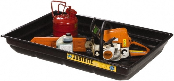 Justrite. 28717 20 Gal Sump Capacity Polyurethane Spill Tray Image