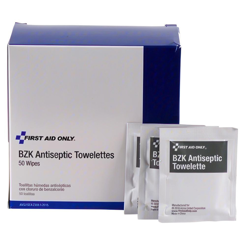 First Aid Only - 50/PK ANTISEPT WIPES | MSC Direct