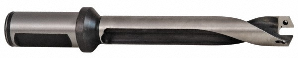 Spade Drill: 18.00 to 19.99 mm Dia, 99.90 mm Max Depth, Helical Flute - 25.00 mm Dia Flatted Shank, 134.00 mm Body Length, 99.90 mm Flute Length, 190.00 mm OAL, Coolant Through, Series GEN3SYS 18