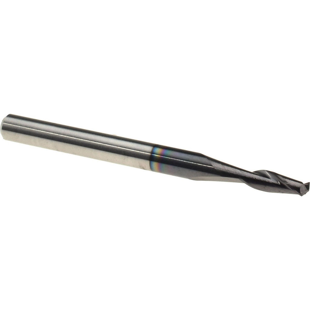 Harvey Tool Spotting Drill: 3/32" Dia, 140 deg, 1-1/2" OAL, Solid Carbide - 1/8" Shank Dia, AlTiN Finish, Right Hand Cut | Part #39893-C3