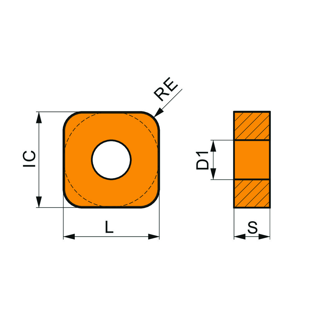 Dormer Pramet - Turning Insert: SNMX150708-R25 6640, Carbide | MSC Direct