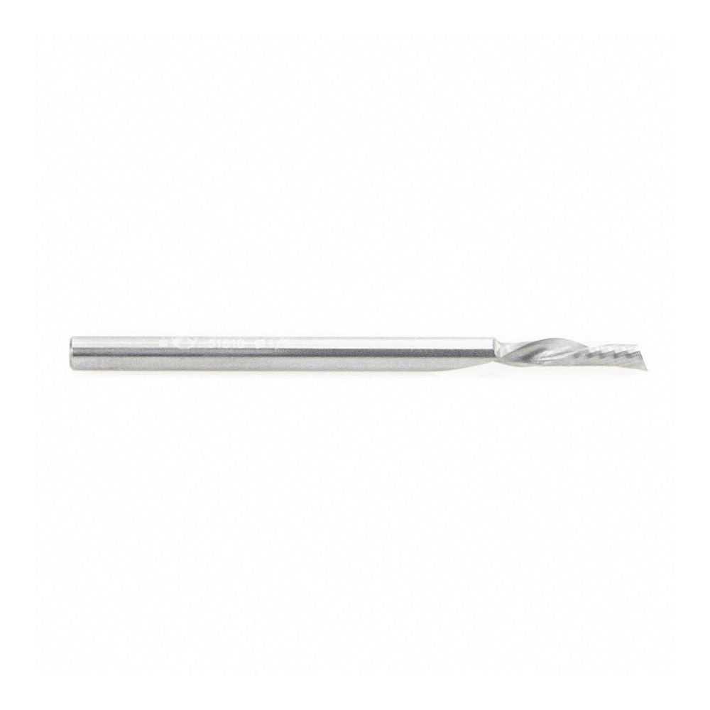 Amana Tool Spiral Router Bit 0.125" Dia, 0.5" LOC, 1/8" Shank Dia