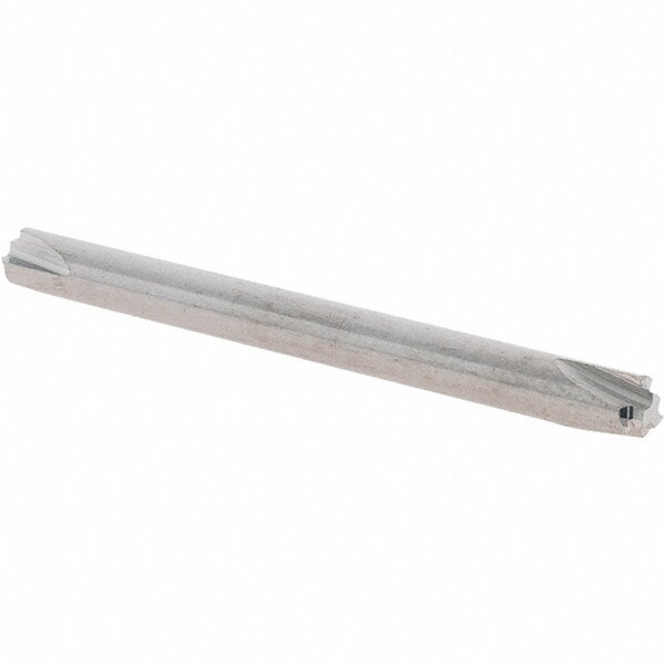 Corner Rounding End Mill: 0.01" Radius, 1/8" Diam, 3 Flutes, Solid Carbide