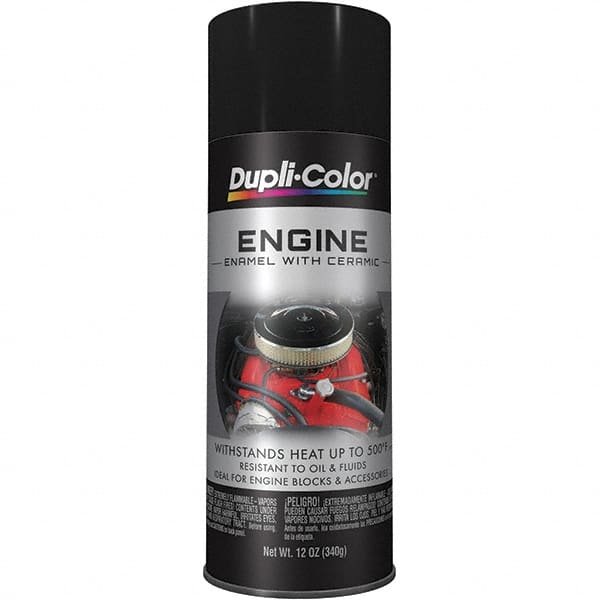 Krylon EDE163507 12 oz Black Automotive Heat Resistant Paint 