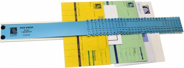 C&S S&C各1 C-LINE® - Indexed Sorter: Letter, Blue, 1/Pack | MSC Direct