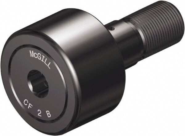 2140112000 1-1/2" Roller Diam x 7/8" Width, 5/8" Stud Diam x 1-1/2" Length, Sealed Stud Cam Follower with Hex