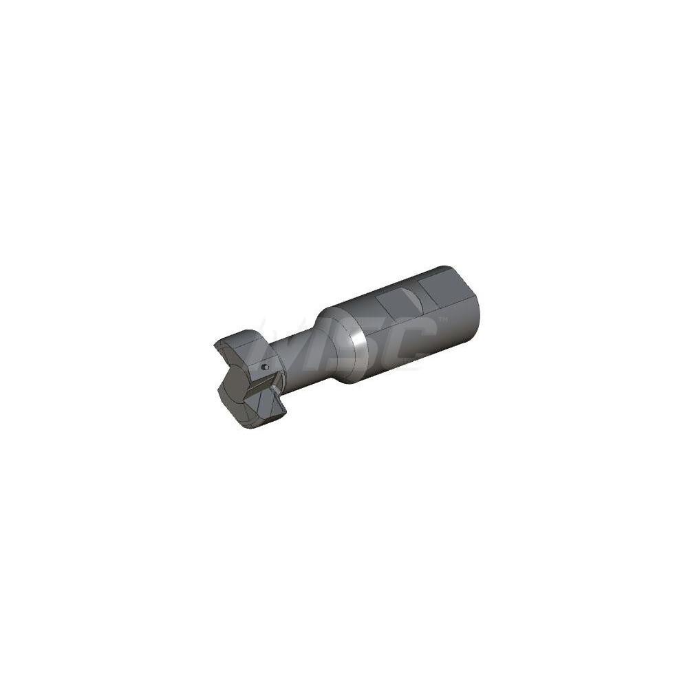 40mm Cut Diam, 18mm Cut Width, 32mm Shank Diam, Indexable T-Slot Cutter