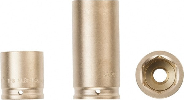 Details about   Ampco 1/2" Drive 3/4" Brass Non Sparking Socket 