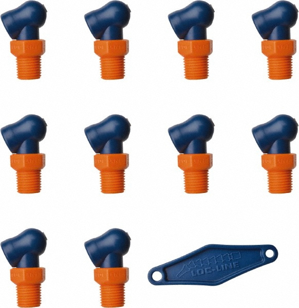 LocLine Turret Coolant Hose Nozzle 5/32" Nozzle Dia MSC Direct