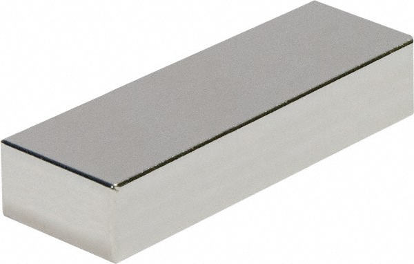 1-1/2" Long x 1-1/2" Wide x 3/16" High, 35 Poles, Rectangular Neodymium Rare Earth Holding Magnet