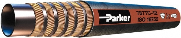 140', -24 Hose Size, 1-1/2" ID x 2.08" OD, 5,000 psi Work Pressure Hydraulic Hose