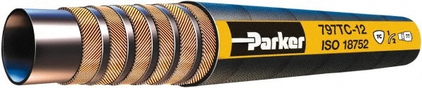 140', 1-1/2" ID x 2.08" OD, 6,000 Working psi Hydraulic Hose