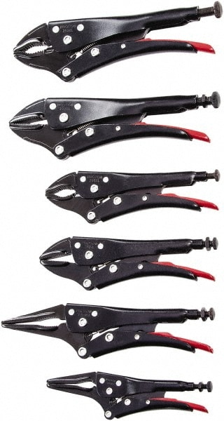 PROTO J298XL Plier Set: 6 Pc, Locking Pliers Image