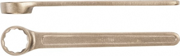 Box End Wrench: 25 mm, 12 Point, Single End