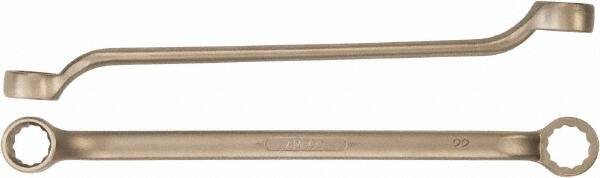Box End Wrench: 6 x 7 mm, 12 Point, Double End