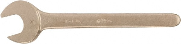 Open End Wrench: Single End Head, 8 mm, Single Ended