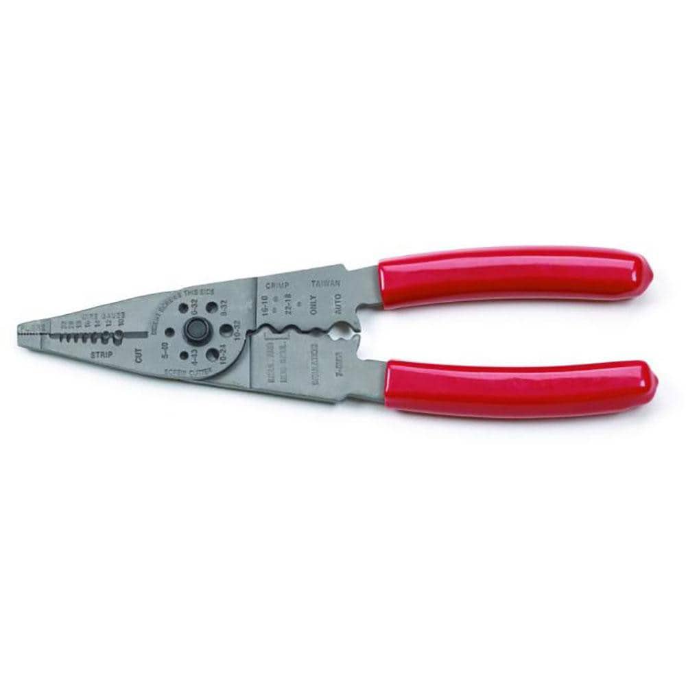 Wire Stripper: 22 AWG to 22-10 AWG Max Capacity