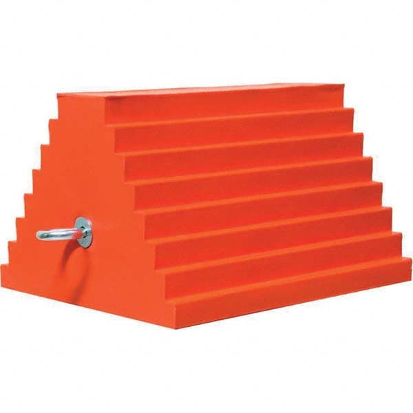 Checkers UCTS003 Polyurethane Wheel Chock: 9-1/2" OAL 