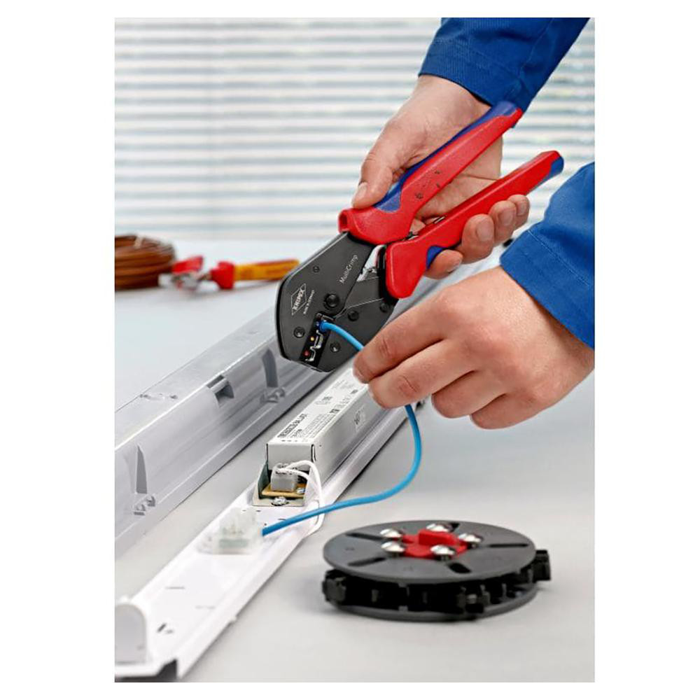 Knipex Crimpers; Crimper Type Crimping Plier; Maximum Wire Gauge 10