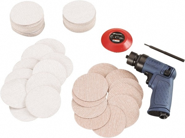 Ingersoll Rand 3128KA Air Orbital Sander: Round, 3" Pad, 15,000 OPM Image