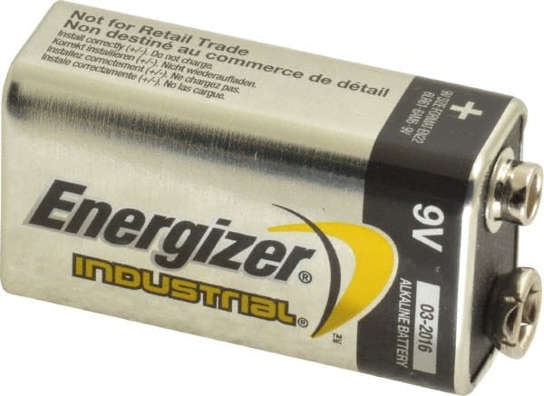 Energizer. EN22-CS Standard Battery: Size 9V, Alkaline 