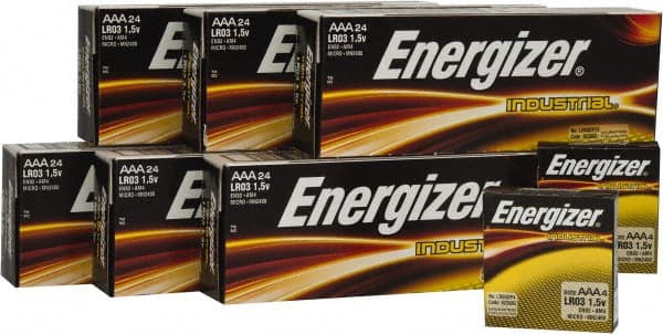 Energizer. EN92-CS 144 Qty 1 Pack Size AAA, Alkaline, 144 Pack, Standard Battery 