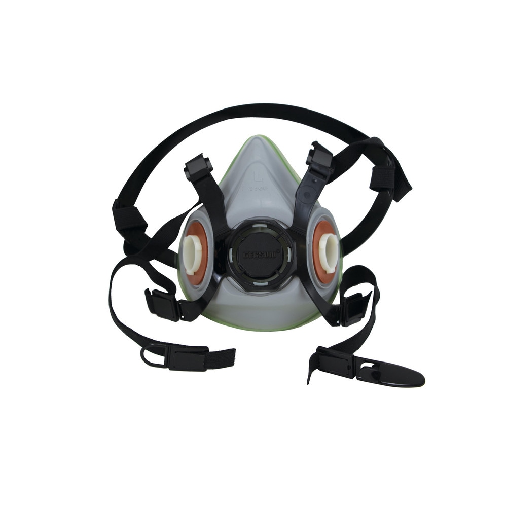 Full Face Respirator: Silicone, Medium