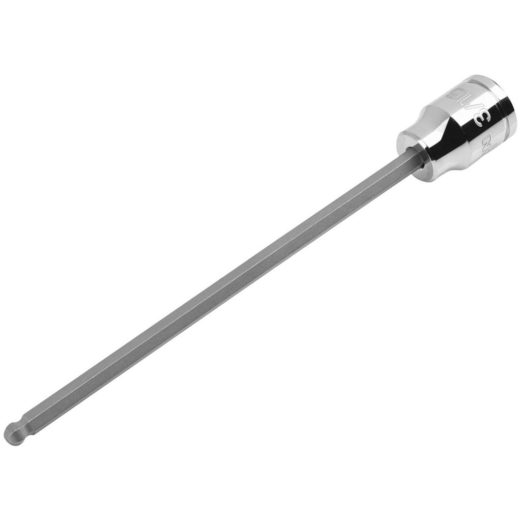 Tekton Hand Hex Bit Socket: 3/8" Drive, 3/16" Hex | Part #SHB12803