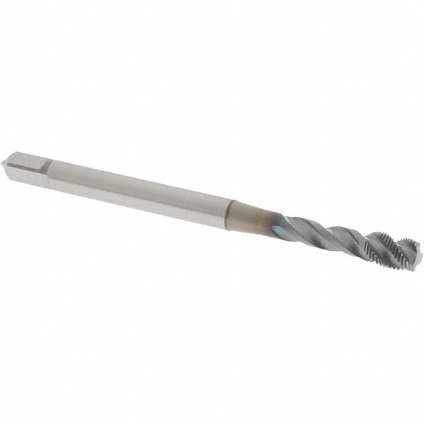 OSG 1650000408 Spiral Flute Tap: M5 x 0.50, Metric Fine, 3 Flute, Modified Bottoming, 6H Class of Fit, Powdered Metal, TICN Finish Image