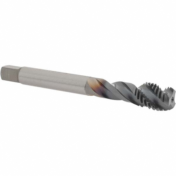 OSG 1650001908 Spiral Flute Tap: M14 x 2.00, Metric Coarse, 3 Flute, Modified Bottoming, 6H Class of Fit, Powdered Metal, TICN Finish Image