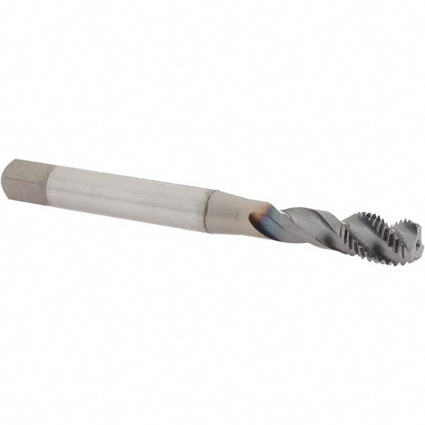 OSG 1650001208 Spiral Flute Tap: M10 x 1.25, Metric Fine, 3 Flute, Modified Bottoming, 6H Class of Fit, Powdered Metal, TICN Finish Image